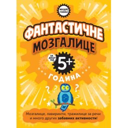 Mudre glavice: Fantastične mozgalice za decu od 5+ godina ( 29563 )