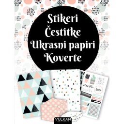 Stikeri, čestitke, ukrasni papir, koverte ( 25733 )