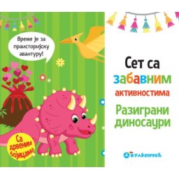 Set sa zabavnim aktivnostima: Razigrani dinosauri ( 25905 )