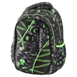 Ergonomski ranac PLAY - Green lines