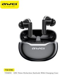 Awei t50 enc bluetooth bubice crne ( 55979 )