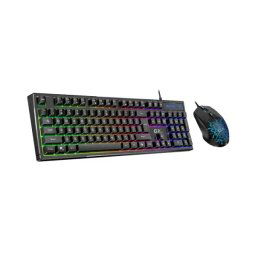 GENIUS Scorpion KM-GX3 Gaming RGB USB US crna tastatura + miš