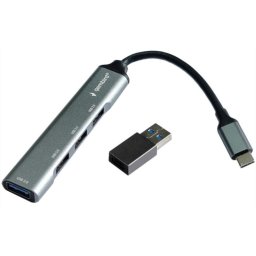 USB HUB, Type-C plus USB A na USB 3.0 četiri porta, Gembird UHB-U3P4-05