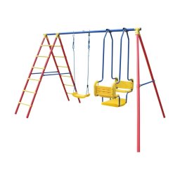 Kombi metalna ljuljaška za decu 3u1 300x200x195cm