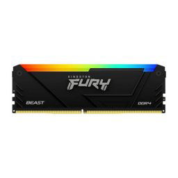 Kingston DIMM DDR4 16GB 3600MTs KF436C18BB2A16 fury beast RGB black XMP memorija