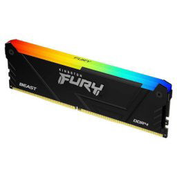 Kingston DIMM DDR4 8GB 3200MTs KF432C16BB2A8 fury beast RGB black XMP memorija