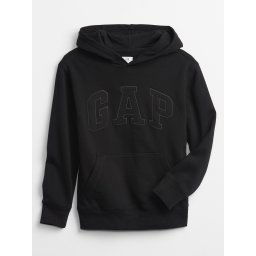 Black Boys' Children's Sweatshirt GAP Logo v-tonal after