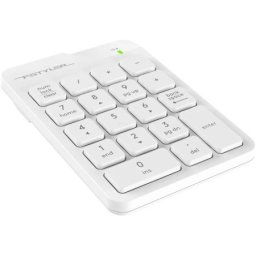 A4 tech FGK21C FSTYLER 2.4G Wireless Numeric Keypad USB Type-C bela tastatura
