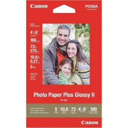 Canon PP-201 4x6 inc 100Sh Foto papir