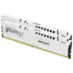 Kingston DDR5 64GB (2x32GB) 6000MHz CL36 fury beast white EXPO memorija ( KF560C36BWEK2-64 )