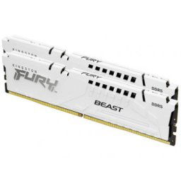Kingston DDR5 64GB (2x32GB) 5200MHz CL36 fury beast white EXPO memorija ( KF552C36BWEK2-64 )