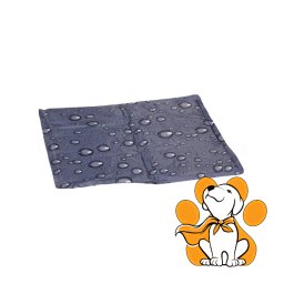 Flamingo Cooling Pad Fresk Drop XL 100x60cm, Rashladna Podloga Za Pse, Siva