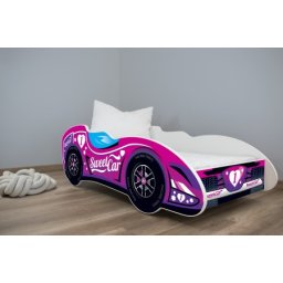Dečiji krevet 140x70cm (formula1 ) SWEET CAR ( 7555 )