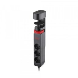 Olympia sl3000 3 utičnice, 1,5m usb a/c, produžni kabl crni ( k573 )