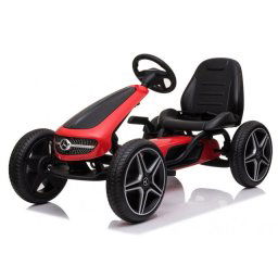Mercedes Formula na pedale Model 953 sa mekim gumama - Crvena