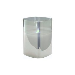 Dekordom Led candle cubo - 13cm - grey - n53 ( 025065 )