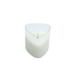 Dekordom Led candle prism - 10cm - transparent - n53 ( 025061 )