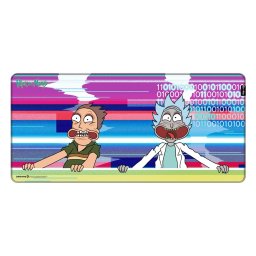 Rick And Morty Glitched XL Mousepad