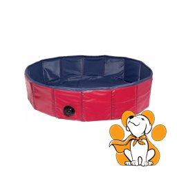 Flamingo Doggy Pool 120x30cm, Bazen Za Pse, Crveno-Plavi