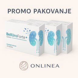 BellUro Forte Plus – Promo pakovanja 3 komada – pogodnost za mesečni tretman