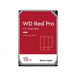 WD HDD SATA 18TB WD181KFGX red pro NAS 7200 RPM 512MB