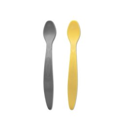 Lorelli set fleksibilnih kasika za bebe - yellow/grey ( 10230130006 )