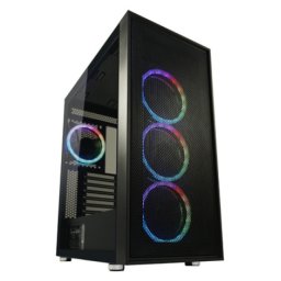 Lc power gaming 802b-on black wanderer_x 1xusb3.0/2x usb2.0 1x usb-c 4xargb fan 120mm tower ( 22732 )