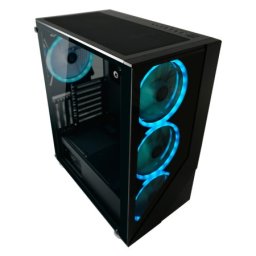 Lc power gaming 803b-on shaded_x 2xusb3.0/1x usb2.0 4xargb fan 140mm tower ( 20555 )