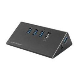 Lc power lc-hub-alu-2b-4 hub 4port usb3.0 aluminium new usb ( 15691 )