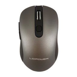 Lc power lc-m718gw mouse optical compact 2.4ghz wireless 800/1200/1600dpi black/antracit mouse usb wireless ( 20550 )