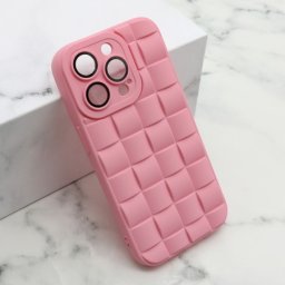 Futrola 3d wall za iphone 14 pro max roze ( 22878 )