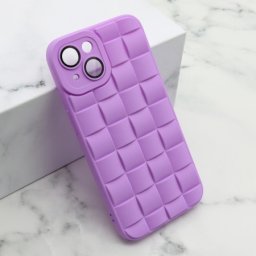 Futrola 3d wall za iphone 14 ljubicasta ( 22851 )