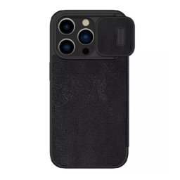 Futrola nillkin qin pro za iphone 15 pro max (6.7) crna ( F111666 )