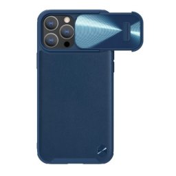 Futrola nillkin cam shield leather s za iphone 14 pro (6.1) plava ( F105492 )