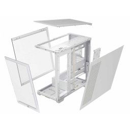 Kucište CORSAIR 3500X Mid-Tower/ATX/kaljeno staklo/bez napajanja/bela