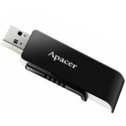 Apacer 64GB AH350 USB 3.2 flash crni