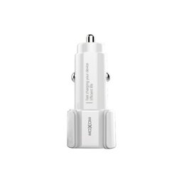 Moxom Auto punjac kc-15 2xusb 5v/2.4a type c beli ( A503 )