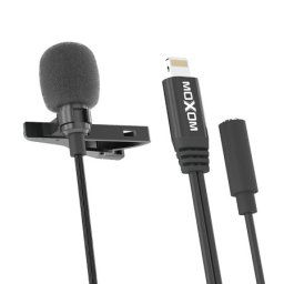 Moxom mikrofon mx-ax37 lightning crni ( R2184 )