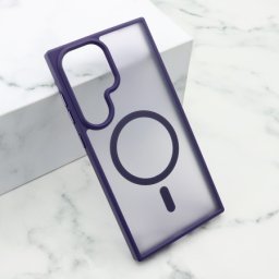 Futrola silky magsafe matte za samsung s928b galaxy s24 ultra 5g ljubicasta ( F115048 )
