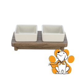 Trixie City Style Set 2 x 400ml, Činije Sa Stalkom Za Pse