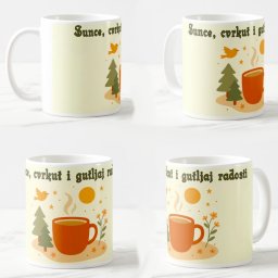 Šolja "Sunce, cvrkut i gutljaj radosti