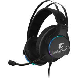 Gigabyte gaming headset, virtual 7.1 RGB lighting ( AORUS H1 )