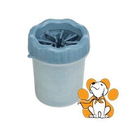 Trixie Čaša Za Pranje Šapa Silikon M/L, Plava