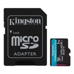 Kingston uhs-I u3 v30 a2 microsd 1tb, canvas go! Plus, class10 ( sdcg4/1tb )