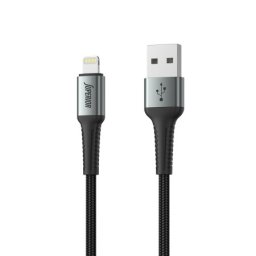Superior Usb data kabal su-k104 fast 12w 2.4a usb a na lightning 1m crni ( U2109 )