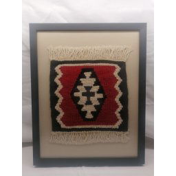 Ćilim u ramu sa antirefleks staklom - 30x40cm - Model 4