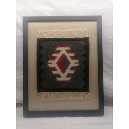 Ćilim u ramu sa antirefleks staklom - 30x40cm - Model 3