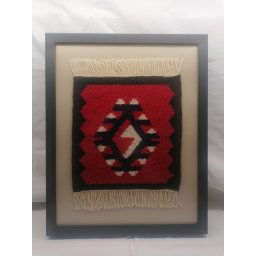 Ćilim u ramu sa antirefleks staklom - 30x40cm - Model 2