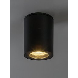 NADGRADNA ROZETNA KRUG 1XGU10 CRNA KOVEN 71342 IP44 RABALUX
