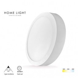 LED PANEL NADGRADNI CCT 3in1 24W KRUG BBLINK